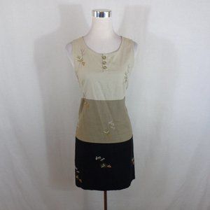 JENNA LANE WOMEN'S SHEATH DRESS SZ M FLORAL